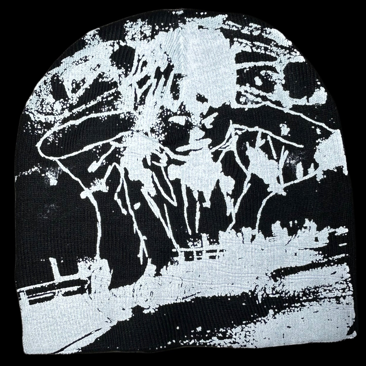 noise beanie(double sided)