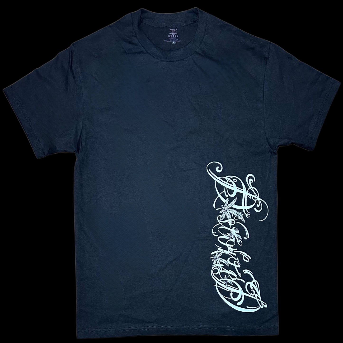 cursive tee