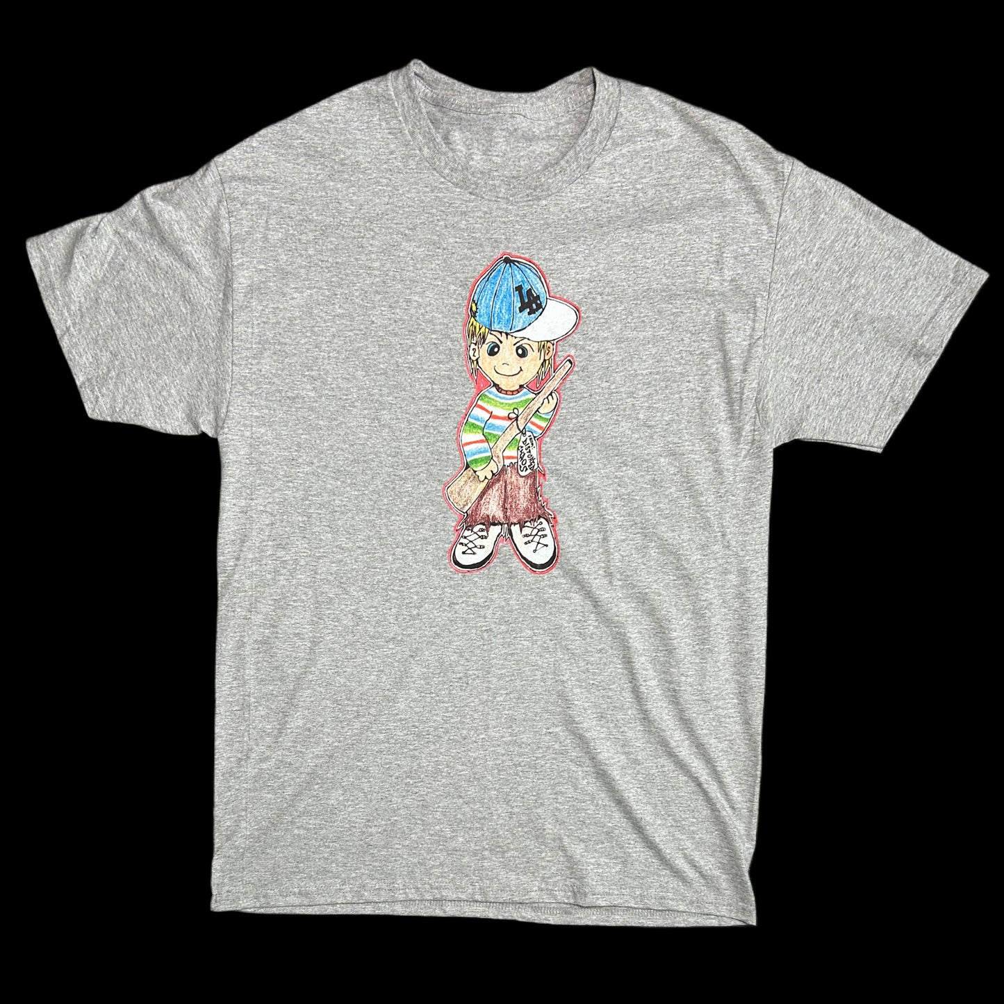 from distorted tee(gray)