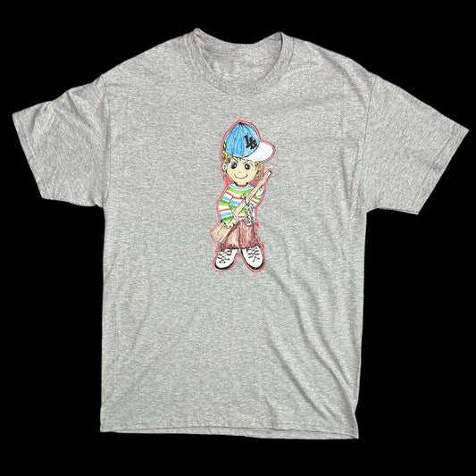 from distorted tee(gray)