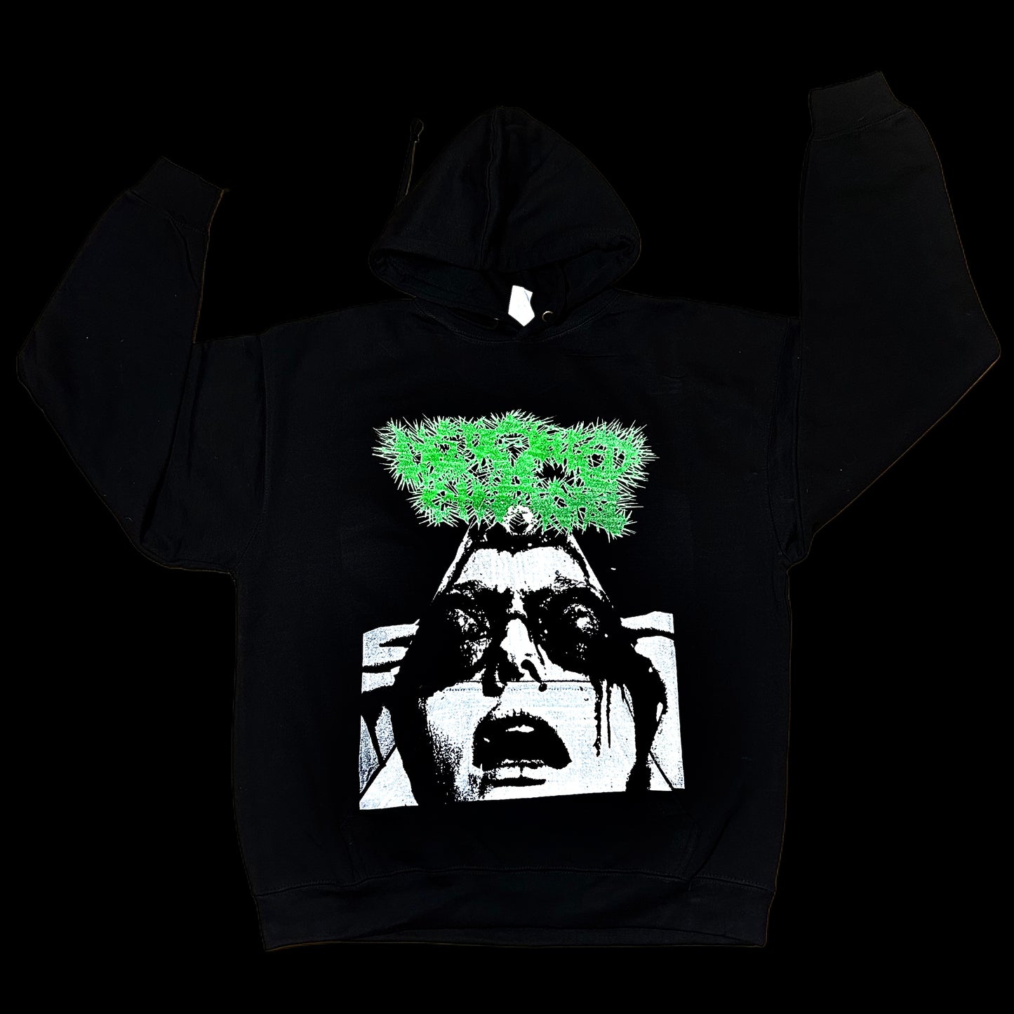 distorted third eye hoodie