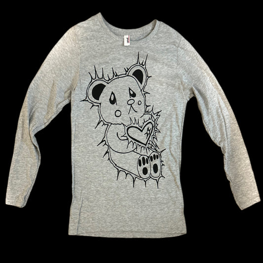 1-1 long gray sleeve
