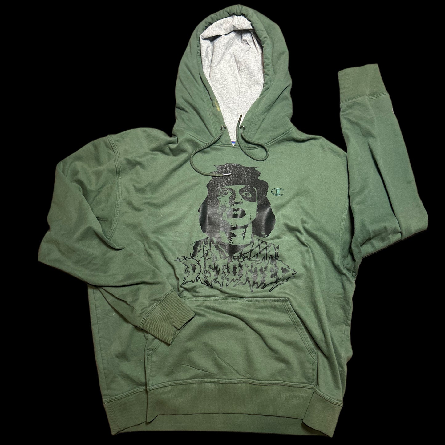 1-1 baseball furry hoodie